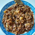 El cooksnap de Vanessa G cuando hizo Lentejas con verduras.