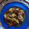 El cooksnap de Mari Luz Sáez cuando hizo Pollo guisado a la cazuela.