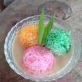 Cooksnap dari Mawar MWR_kitchen untuk resep Putu Mayang Kuah Manis