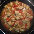 El cooksnap de L🅰️ur🅰️ cuando hizo Pollo al curry con verduras.