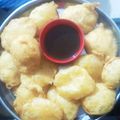 Anupa Prajapati's cooksnap of when they made બટેટા ના પતરીના ભજીયા(Potato Bhajiya Recipe In Gujarati).