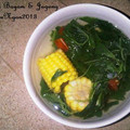 Cooksnap dari Riski Fitriasari untuk resep Sayur Bening Bayam Jagung Manis