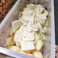 El cooksnap de David Durán cuando hizo Salsa de espárragos.