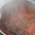El cooksnap de Victoria Andreoni cuando hizo Niños envuelto de repollo.