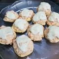 El cooksnap de Nancy cuando hizo Tartina de Pollo y Crema de Champagne.