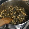 El cooksnap de Alejandro Álvarez cuando hizo Espinacas con garbanzos estilo sevillano.