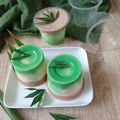 Cooksnap dari Indah Mei untuk resep Puding Busa Lapis Pandan Oreo