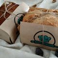 El cooksnap de Eva Merino cuando hizo Pan de cerveza, harina blanca e integral hecho en máquina.