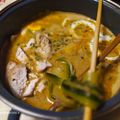 El cooksnap de Zaida TC @alquimiasfood cuando hizo Curry Peanut Chicken Ramen.