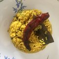 Monalisa Misra's cooksnap of when they made Basanti Pulao.