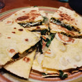 El cooksnap de Noa Rigo cuando hizo Quesadillas de acelga con queso fundido.
