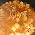 El cooksnap de Analia Boyko cuando hizo Guiso de pulpo🐙🍜.