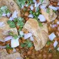 Poonam का कुकस्नैप जब उन्होंने काले चने चार्ट (kale chane chat recipe in Hindi) बनाया था।