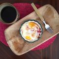 El cooksnap de Paola Rivera Saucedo cuando hizo Huevos con Jamón & Queso al Horno.