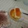 El cooksnap de Priscila cuando hizo Tarta de queso con caramelo y piñones.