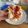 El cooksnap de Marieta cuando hizo Tortitas saladas de jamón York y champiñón rellenas de aguacate y tomate.