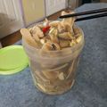 Cooksnap của Hoàng Vy khi họ làm theo món Tai heo ngâm giấm chua ngọt