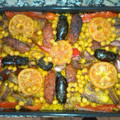El cooksnap de Rosalía cuando hizo Arroz al forn o casola "arroz al horno".
