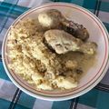 El cooksnap de mercedes cuando hizo Pollo al curry (light).