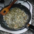 El cooksnap de Laura G. Mendivil cuando hizo Judías verdes con huevos revueltos.