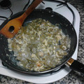 El cooksnap de Laura G. Mendivil cuando hizo Judías verdes con huevos revueltos.