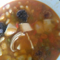 El cooksnap de Arantxa Borreguero cuando hizo Alubias blancas con oreja y chorizo.