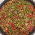 El cooksnap de Ana Barco cuando hizo Arroz montañés con magro y costilla de cerdo 🥘.