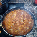 El cooksnap de Maria Prados cuando hizo Carne picada con patatas.