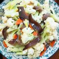 庭秀 的 蒜炒木耳花椰菜 cooksnap