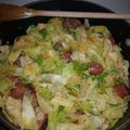 kathy.mccarthyryan's cooksnap of when they made Sausage corn and cabbage.