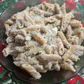 El cooksnap de Eduardo Agudo Alba cuando hizo 629. Pennes con salsa de cuatro quesos y salsa de trufa (principal pasta).