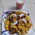 Harsha Solanki का कुकस्नैप जब उन्होंने मटन बिरयानी (Mutton biryani recipe in hindi) बनाया था।