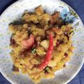 Ahasena Khondekar - Dalia's cooksnap of when they made Suji Upma/vegetable Uppittu /Rava Upma.