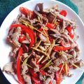 Cooksnap của Thu Mèo khi họ làm theo món Gà xào sả ớt siêu cay