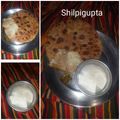 Shilpi gupta का कुकस्नैप जब उन्होंने आलू पराठा (aloo paratha recipe in Hindi) बनाया था।