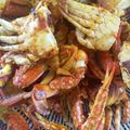 Cooksnap Rose Nani Nizah Nayan semasa beliau membuat Ketam masak cili kering.