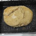 El cooksnap de Tomás Speziale cuando hizo Pan integral con semillas y nueces.