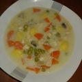 Takácsné Reni Cooksnap-ja, amikor elkészítette a(z) Nyírségi gombócleves recept Timitől receptet.