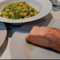 El cooksnap de Nuria López Javaloyes cuando hizo Salmón con tartar de mango y aguacate.