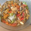 Cooksnap dari Rika Hageston untuk resep Tumis Kerang Kupas Pedas Manis