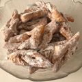 Cooksnap-ul lui Dana Pop atunci când a preparat Cirighele (minciunele sau uscățele).
