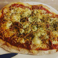 El cooksnap de Liguia cuando hizo Masa casera de pizza.