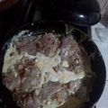 El cooksnap de pablo cuando hizo Churrascos a la mostaza.