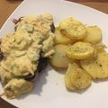El cooksnap de Natalia Vergara cuando hizo Medallones de carne y papas al horno.