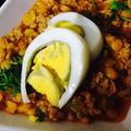 Areeba Muhammed's cooksnap of when they made Chana daal fry.