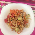 El cooksnap de Malcocinado cuando hizo Ensalada de garbanzos.