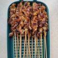 Cooksnap dari Rhena untuk resep Sate Jamur Tiram Saus Kacang Yummy