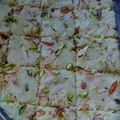 Mamta Shahu का कुकस्नैप जब उन्होंने इंस्टेंट मिल्क पाउडर पिस्ता बर्फी (Instant milk powder pista barfi recipe in hindi) बनाया था।