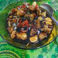 Cooksnap Ahlia Syed Firdaus semasa beliau membuat Ayam Masak Kicap.