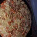 El cooksnap de Malena Querio cuando hizo Tortilla de zanahoria y papas.
